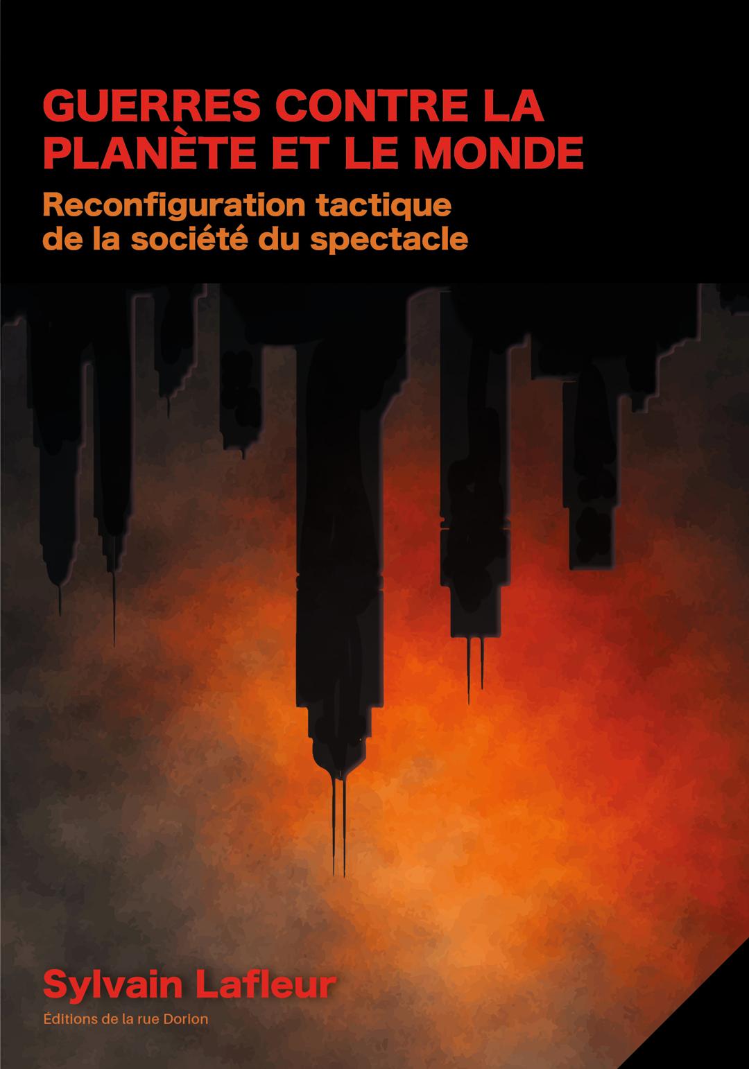 Guerres contre la planète et le monde, couverture, Sylvain Lafleur, 2026